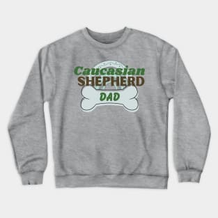 Caucasian Shepherd Dad Tee Crewneck Sweatshirt